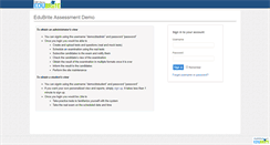 Desktop Screenshot of cbtdemo.edubrite.com